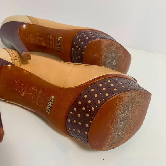 Vintage look SCHUTZ heels - Picture 5 of 6